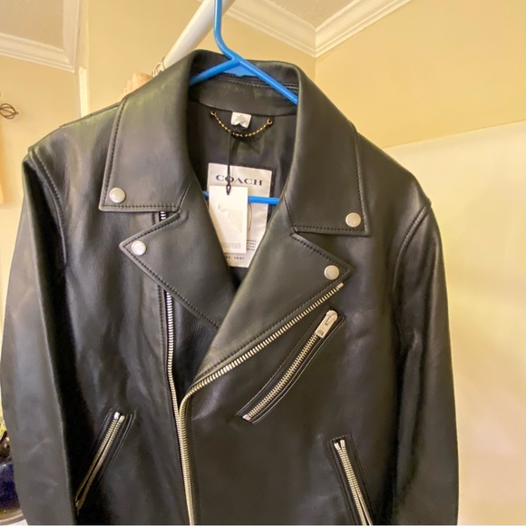 #Coach Moto jacket - Picture 3 of 14